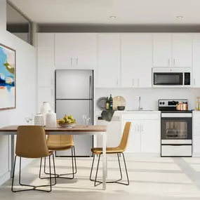 Kitchen And Dining Area