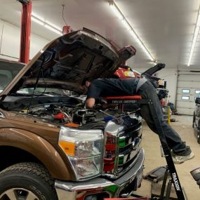 Automobile repair at Wheels & Deals in Windham, Maine.