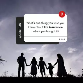 Let's chat! ???? What's one thing you wish you knew about life insurance before purchasing it? Your insights could help someone else make the right choice. ???? Drop your thoughts in the comments or reach out if you have questions.

We're here to help!