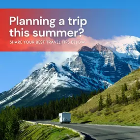 Are you planning any road trips this Summer? Share your best travel tip below!