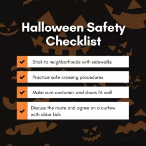 ???? Halloween is right around the corner! Stay safe with these simple tips to make sure your night is full of treats, not tricks. ????????