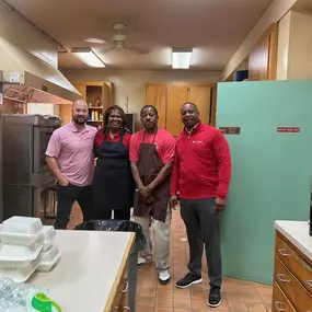 John Acker State Farm Insurance agent giving back at local soup kitchen Charleston, SC