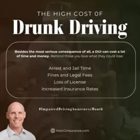 Drunk driving can cost you more than just money.