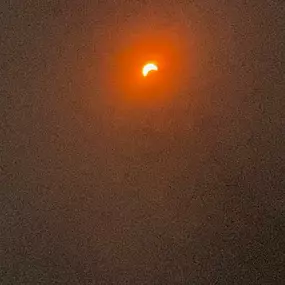 We hope everyone got to enjoy the Eclipse today! We celebrated by heading over to Warren Park, (safely) staring in the sun, and listening to Augie's dad jokes!
