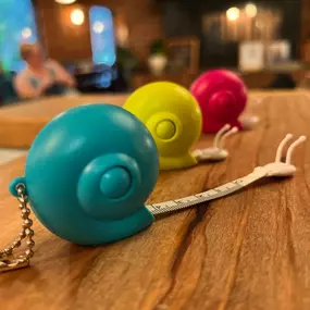 Ummmmm.... Adorable! Snail Tape measure.