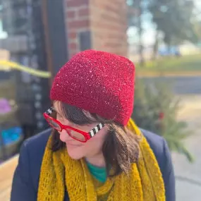 ✨SPARKLE IT UP✨
Who doesn’t need a little sparkle in their life?
❄️It’s a fun hat just perfect to add some sparkle to winter. ???? We’ve restocked it for the holidays!!
We knit the brim with only the non-sequin yarn and then hold both yarns together for the rest of the hat! 
Kit includes:
????1 skein of Berroco Talara (100% llama, 132 yards/100grams)
????1 spool of Lang Paillettes (thread with sequins, 122yards/25grams)
????A hard copy of the pattern, Sparkle it Up.
Click to see all the colors!
