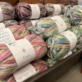 ????We just have to make room for new yarns, so we’ve put some extra stuff on sale. 
????Need to stock up on baby shower gifts? We’ve got you.
????️Need to stock up on holiday gift bags? We’ve got you.
????Need to stock up on super bulky yarn to make a hat? We’ve got you:)
????Need to stock up on sock yarn? We’ve go you.
Click ⬇️ to see them all!
Oh and we’ve got the sale table in the lounge this time!