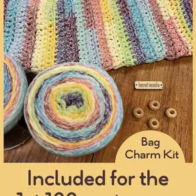 ✨June’s Monthly Makers’ League Kit: the June Bug Bag ????????
This yarn had “Makers’ League” written all over it. ????
What’s more perfect for a summer project than a bag?
☀️ Big enough for your WIP
????️ Handy for a farmers market stroll
???? Cute enough to pair with your fave summer outfit
♻️ The yarn is eco-awesome — 80% recycled cotton, 20% recycled polyester. Durable, soft, and sustainable!