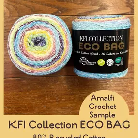 ✨June’s Monthly Makers’ League Kit: the June Bug Bag ????????
This yarn had “Makers’ League” written all over it. ????
What’s more perfect for a summer project than a bag?
☀️ Big enough for your WIP
????️ Handy for a farmers market stroll
???? Cute enough to pair with your fave summer outfit
♻️ The yarn is eco-awesome — 80% recycled cotton, 20% recycled polyester. Durable, soft, and sustainable!