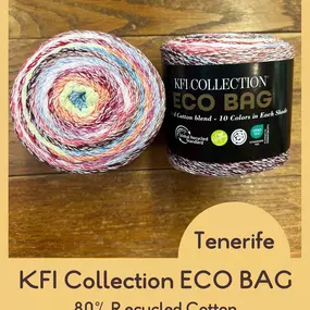 ✨June’s Monthly Makers’ League Kit: the June Bug Bag ????????
This yarn had “Makers’ League” written all over it. ????
What’s more perfect for a summer project than a bag?
☀️ Big enough for your WIP
????️ Handy for a farmers market stroll
???? Cute enough to pair with your fave summer outfit
♻️ The yarn is eco-awesome — 80% recycled cotton, 20% recycled polyester. Durable, soft, and sustainable!
