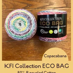 ✨June’s Monthly Makers’ League Kit: the June Bug Bag ????????
This yarn had “Makers’ League” written all over it. ????
What’s more perfect for a summer project than a bag?
☀️ Big enough for your WIP
????️ Handy for a farmers market stroll
???? Cute enough to pair with your fave summer outfit
♻️ The yarn is eco-awesome — 80% recycled cotton, 20% recycled polyester. Durable, soft, and sustainable!