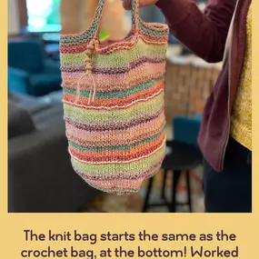 ✨June’s Monthly Makers’ League Kit: the June Bug Bag ????????
This yarn had “Makers’ League” written all over it. ????
What’s more perfect for a summer project than a bag?
☀️ Big enough for your WIP
????️ Handy for a farmers market stroll
???? Cute enough to pair with your fave summer outfit
♻️ The yarn is eco-awesome — 80% recycled cotton, 20% recycled polyester. Durable, soft, and sustainable!