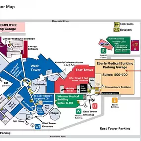 Northwest Neurology Elk Grove Village Campus Map