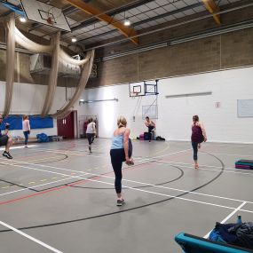 Group workout classes at Billingshurst Leisure Centre