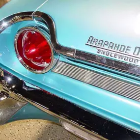 Here's a beautiful 61 from Arapahoe Oldsmobile in Englewood. Does anyone remember this dealership?