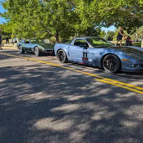 Had a wonderful 4th of July parade. Great turnout from the Highlands Ranch Hot Rodders, Corvette and Thunderbird clubs.