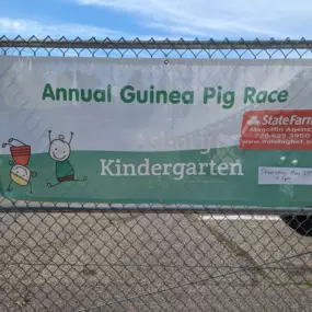 School is almost out, so it must be time for the Great Guinea Pig Race. We love doing fun stuff like this in our community.