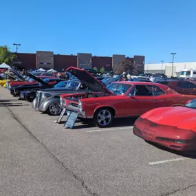 What a great way to spend part of your Sunday! A great variety of cars showed up at the Sixth Annual Charity Car Show by the Highlands Ranch Hot Rodders.