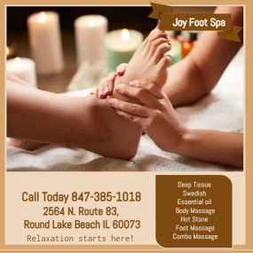 The underlying theory behind reflexology is that there are certain points 
or 