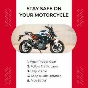 Happy National Motorcycle Day! ????️ Follow these tips to ensure you have a safe and enjoyable ride. Don’t forget, having the right insurance is crucial for your safety. Get in touch with us today to learn more!