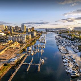 Aerial view of Gig Harbor