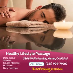 A hot stone massage is a type of massage therapy. It’s used to help you relax and ease tense muscles 
and damaged soft tissues throughout your body.