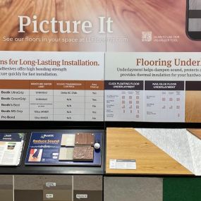 Interior of LL Flooring #1457 - Winchester | Adhesives and Underlayment