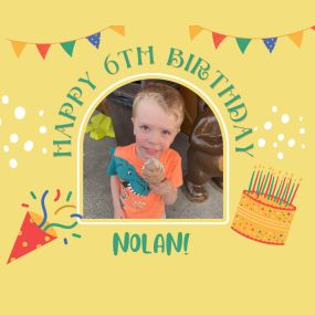 Happy Birthday, Nolan!