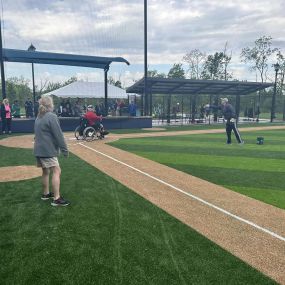 Proud to be a sponsor for the grand opening of the Mason Adaptive Baseball Fields.  What a great day for these kids!