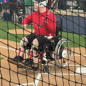 Proud to be a sponsor for the grand opening of the Mason Adaptive Baseball Fields.  What a great day for these kids!