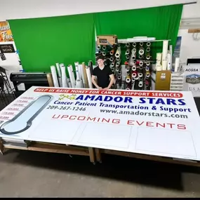 Can't wait to see this up in our parking lot! Thank you Kam Merzlak for making it look so great! We are excited to share in helping Amador STARS help our community!