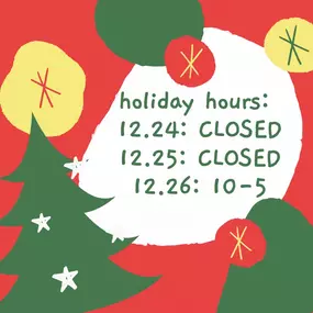 Holiday hours