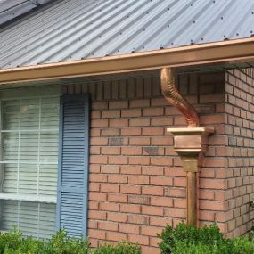 Pensacola Copper Gutters