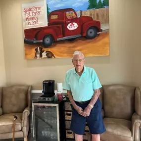 We are excited to wish Mr. Flanders a HAPPY 100TH BIRTHDAY! Mr. Flanders has been a lifelong state farm customer, and we are proud to have him as our customer and friend. We hope you have a wonderful day celebrating!!