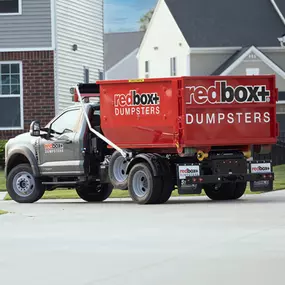 roll-off dumpster in residential areas
