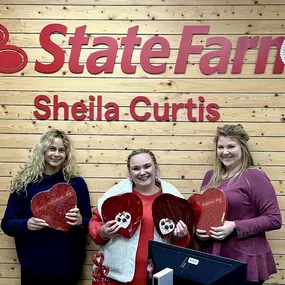 Happy Valentine’s Day from Sheila Curtis State Farm! ❤️

We’re grateful for our wonderful customers today and every day! Wishing you a day filled with love, joy, and happiness.