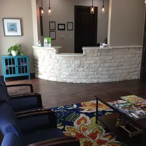 Family Dental of Teravista in Georgetown TX, office reception

Family Dental of Teravista
1821 Westinghouse Rd. Suite 1130
Georgetown, TX 78626
512-843-2441
https://familydentalofteravista.com