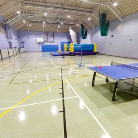 Sports hall at Roehampton Sport & Fitness Centre