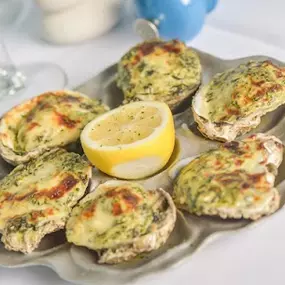 Rockefeller Style Oysters