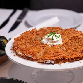 Chive + Cream Cheese Stuffed Hashbrowns