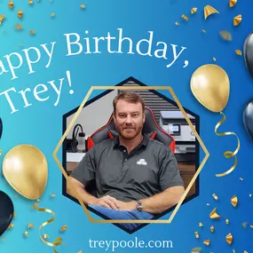 ???? Happy Birthday, Trey! ????

Today, we're celebrating our incredible leader, Trey Poole. Your dedication, vision, and commitment to our team and clients make you truly special. Thank you for being an inspiring guide and an amazing mentor. Here's to another year of success and happiness!

Enjoy your day, Trey! ????????