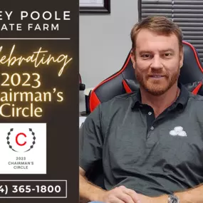 I'm proud to be recognized internally at State Farm for qualifying for Chairman's Circle, an internal State Farm sales award that recognizes my office's ability to meet multiple customer needs. Thank you to all of the customers who connect with us to help you protect what matters most. I'm truly honored to be your good neighbor.