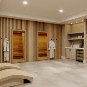 Luxury wellness center.