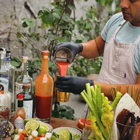 Bloody Mary Cart - Weekend Brunch