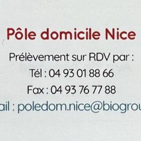 Bild von BIOGROUP BIOESTEREL - Pôle Domicile Nice