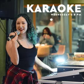 Sing your heart out every Wednesday night at our lively karaoke events! Hosted by Marissa Aka