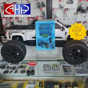 Last day for Horizon Hobby's Cabin Fever sale !
Take advantage of these great deals before they are gone!
Great prices on the Fireteam, Big Rock 6s ,Ryft, and the Losi Super Lasernut!
#anchoragehouseofhobbies #sharingfunwithourcommunity #wearehobbyists #established1964