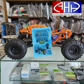 Last day for Horizon Hobby's Cabin Fever sale !
Take advantage of these great deals before they are gone!
Great prices on the Fireteam, Big Rock 6s ,Ryft, and the Losi Super Lasernut!
#anchoragehouseofhobbies #sharingfunwithourcommunity #wearehobbyists #established1964