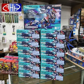 We just received the brand new High Grade GQuuuuuuX! 
Along with those, we got a small restock of the RG RX-78-2 V2!
What new Gundam kits are you looking forward to?
#anchoragehouseofhobbies #sharingfunwithourcommunity #wearehobbyists #established1964