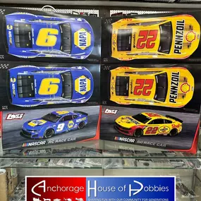 Look who’s at the starting line for the weekend…

The new Losi NASCARs are back. Just in time for the long weekend.